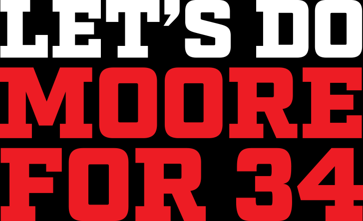 Let's do Moore for 34